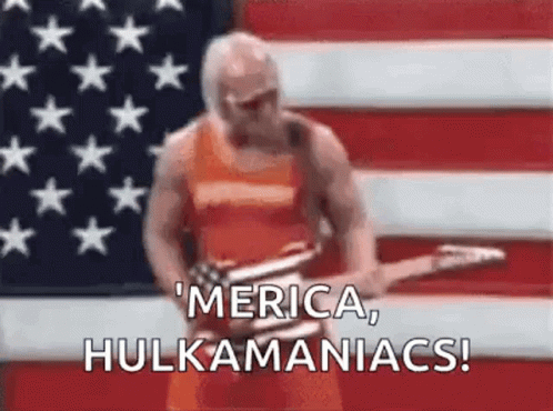 Murica Hulk GIF - Murica Hulk Hogan GIFs