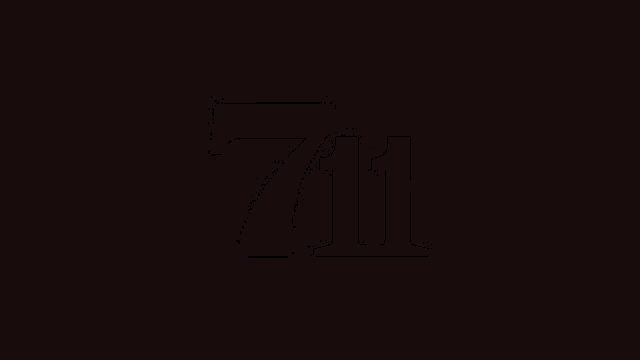 the number 71 is glowing brightly in the dark