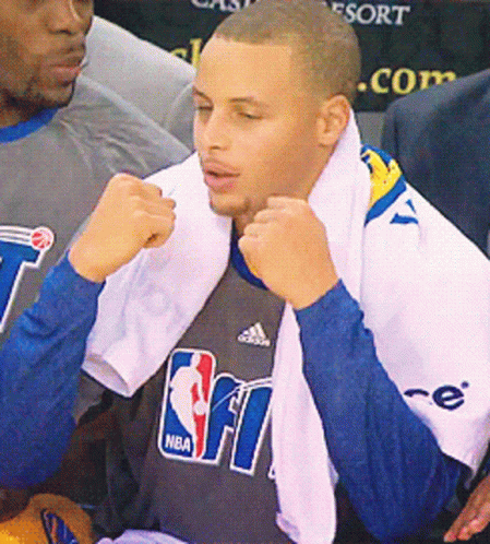 Stephen Curry GIF - Stephen Curry Bench GIFs