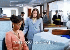 Are You On A Call School GIF - Are You On A Call School Tyra Banks GIFs