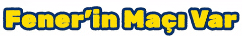 a blue and yellow sign that says fenerlin maci var