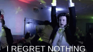 I Regret Nothing - Doctor Who GIF - Doctor Who Dr Who Matt Smith GIFs