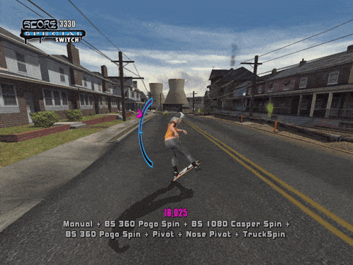 a screenshot of a video game shows a score of 3330