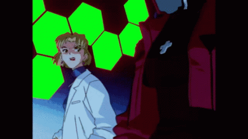 Blonde Scientist Yells For Something Where Is My Rubber Duck GIF - Blonde Scientist Yells For Something Where Is My Rubber Duck Green Hexagons GIFs