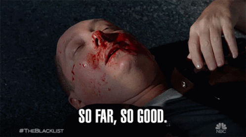 So Far So Good James Spader GIF - So Far So Good James Spader Raymond Reddington GIFs