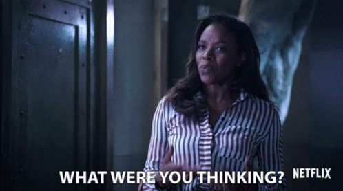 What Were You Thinking Nadine Ellis GIF - What Were You Thinking Nadine Ellis Judy Hayward GIFs