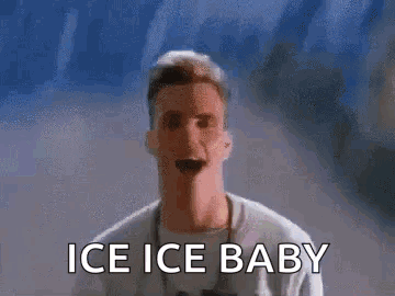 Ice Ice Baby Vanilla Ice GIF - Ice Ice Baby Vanilla Ice Rap GIFs