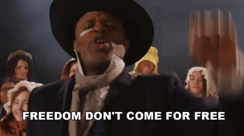 Freedom Dont Come For Free Alex Boye GIF - Freedom Dont Come For Free Alex Boye American Prophet Song GIFs