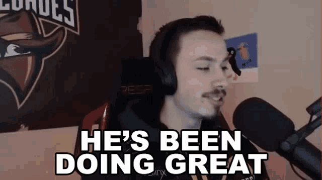 Hes Been Doing Great Lasse Halkjær GIF