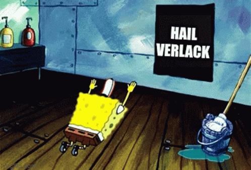 Hail Verlack Spongebob GIF - Hail Verlack Spongebob Bow Down GIFs