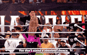Dominik Mysterio You Dont Stand An Absolute Chance GIF - Dominik Mysterio You Dont Stand An Absolute Chance You Dont Stand A Chance GIFs