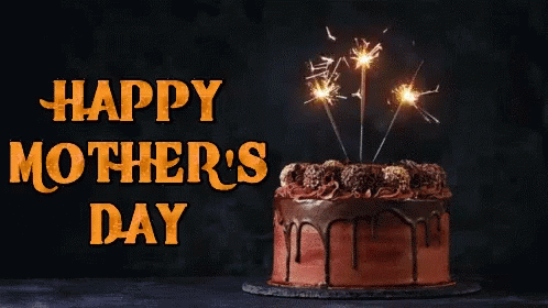 Happy Mothers Day Mothers Day Cake GIF - Happy Mothers Day Mothers Day Cake Happy Mom Day GIFs