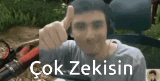 a man is giving a thumbs up sign in a video game while wearing headphones .