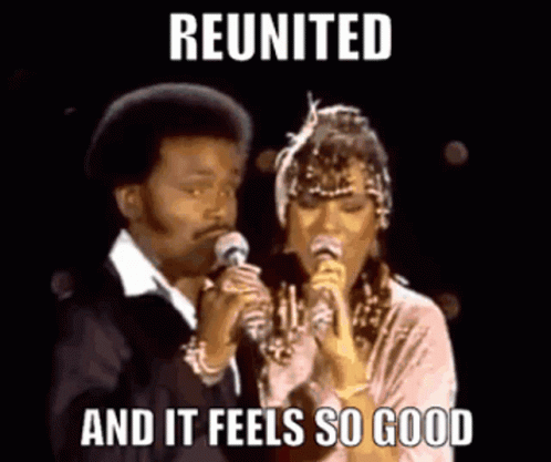 Reunited Peaches And Herb GIF - Reunited Peaches And Herb And It Feels So Good GIFs