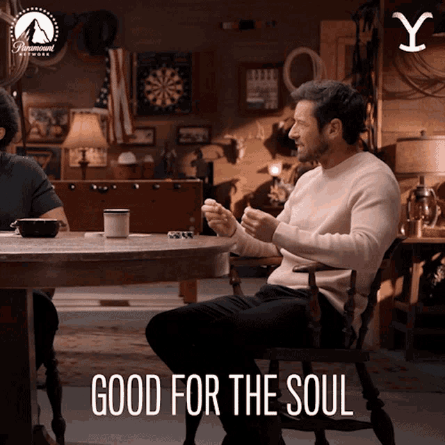 Good For The Soul Ryan GIF - Good For The Soul Ryan Ian Bohen GIFs