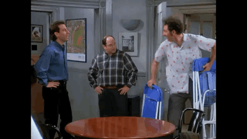 Seinfeld Kramer GIF - Seinfeld Kramer Chairs GIFs