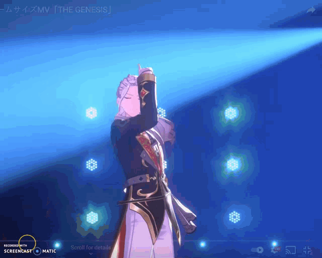 a screenshot of a video with the genesis written on the bottom right