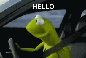 Kermit The Frog Drive GIF - Kermit The Frog Drive Driving GIFs