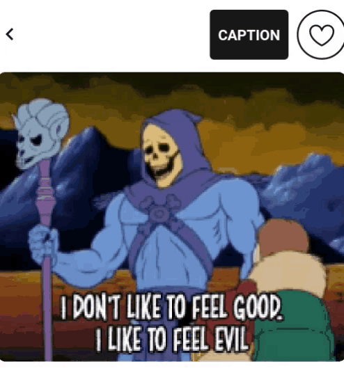 Skeletor Feel Evil GIF