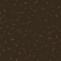 a close up of a green and blue circular pattern on a brown background