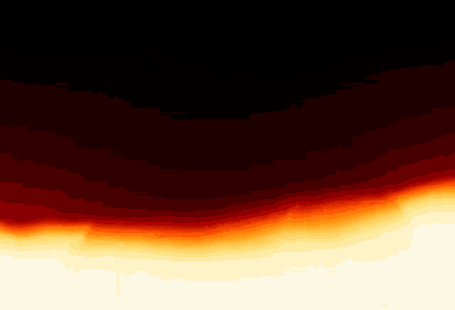 a close up of a red and yellow background with a black border .