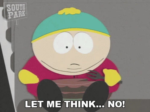 Let Me Think No Eric Cartman GIF - Let Me Think No Eric Cartman South Park GIFs
