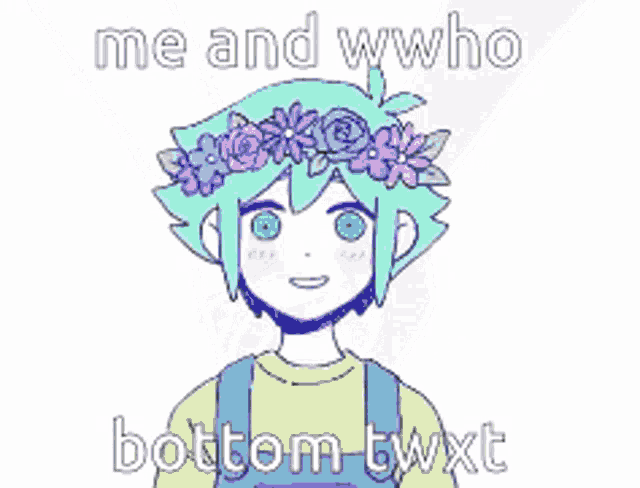 a black and white drawing of a boy with a choker and the words `` me and wwwho bottom twxt '' .