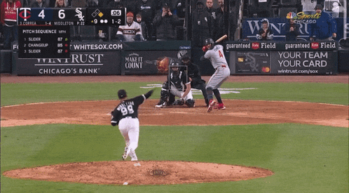 a baseball game is being played at chicago 's bank field