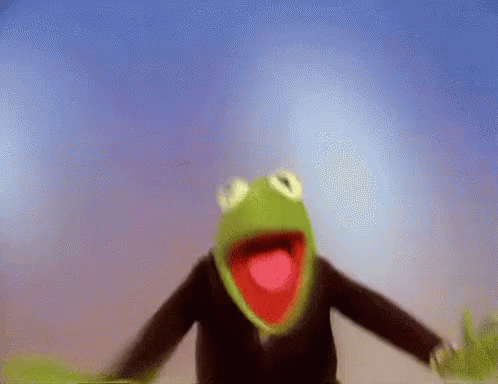 Dovla Kermit GIF - Dovla Kermit Happy Day GIFs