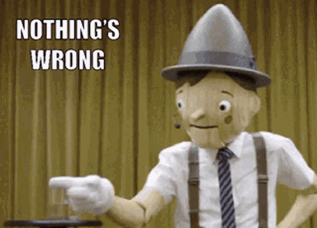Nothings Wrong Pinocchio GIF - Nothings Wrong Pinocchio White Lies GIFs