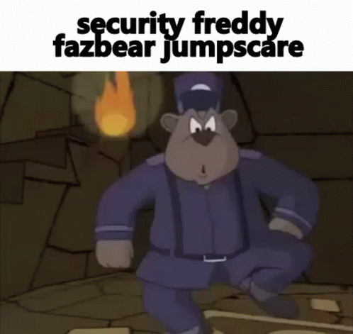 Freddy Fazbear Jumpscare Gif GIF