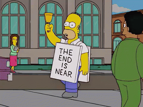 Apocalypse GIF - The Simpsons Homer Apocalypse GIFs