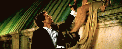Tom Cruise Rebecca Ferguson GIF - Tom Cruise Rebecca Ferguson Shoes GIFs