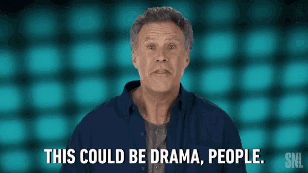 a man says this could be drama people
