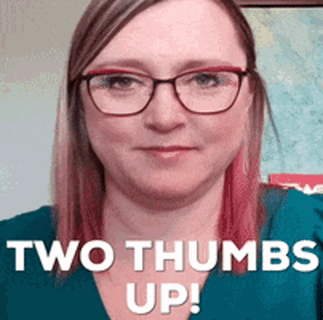 Thumbs Up Anita Kirkbride GIF - Thumbs Up Anita Kirkbride Flawsome GIFs