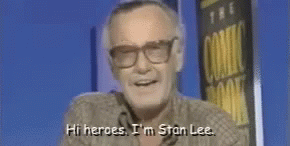 Stan Lee Hi Heros Im Stan Lee GIF - Stan Lee Hi Heros Im Stan Lee GIFs