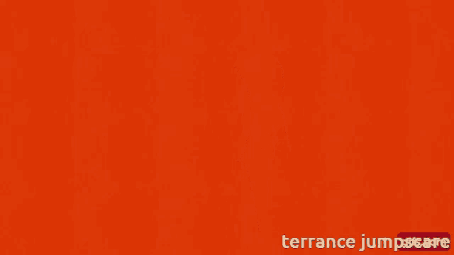 a cartoon character with the name terrance jumpscare on the bottom