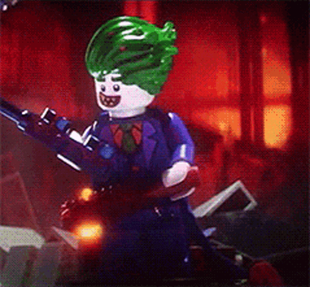 Legobatmanmovie Joker GIF - Legobatmanmovie Joker Legojoker GIFs