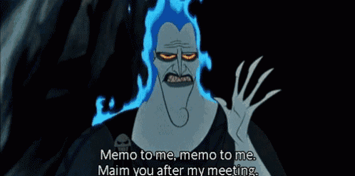 two cartoon worms are standing next to each other and one says " memo to me "