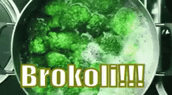 Brokoli GIF - Broccoli Boiling Cooking GIFs