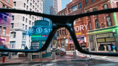 Putting On Glasses Free Guy GIF - Putting On Glasses Free Guy Information Are Coming In GIFs