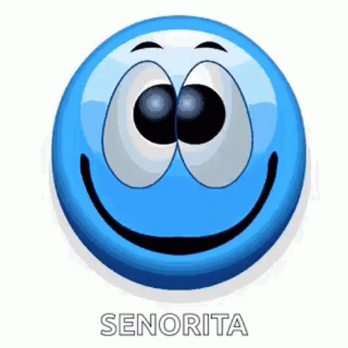 Blue Senorita GIF