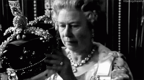 Queen Elizabeth The Second Crown GIF - Queen Elizabeth The Second Crown The British Commonwealth GIFs