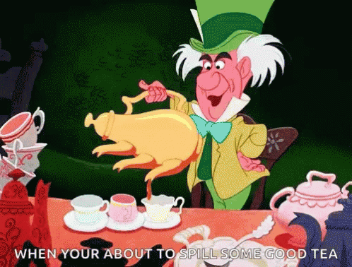 Mad Hatter Alice And Wonderland GIF - Mad Hatter Alice And Wonderland Tea GIFs