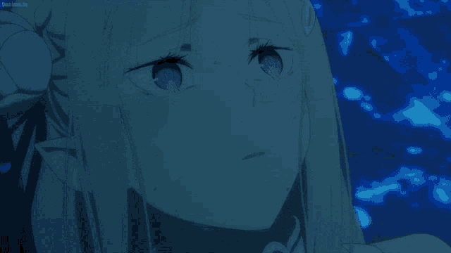 a close up of a person 's eye with a watermark that says ' bokume.tv '