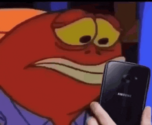 a person is holding a samsung phone in their hand .