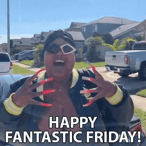 Happy Fanatastic Friday Yay GIF - Happy Fanatastic Friday Yay Excited GIFs