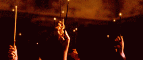 Harrypotter Wands GIF - Harrypotter Wands Candle GIFs