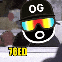 a cartoon character wearing a hat and goggles with the word og on it