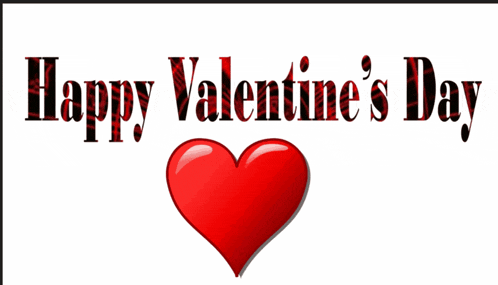 a sign that says happy valentine 's day and a red heart